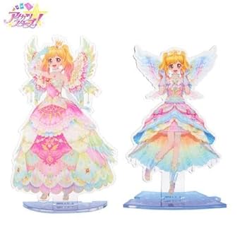 アイカツスターズ 虹野ゆめ 缶バッジ アクスタ フィギュア アイカツスターズ！×サンリオキャラクターズ｜ホログラム缶